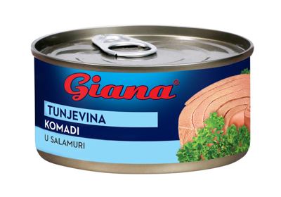 TUNJEVINA KOMADI U SOPSTVENOM SOKU 170GR GIANA
