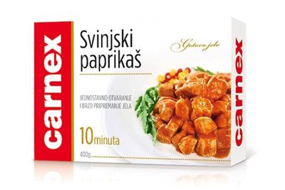 CARNEX SVINJSKI PAPRIKAŠ 400GR