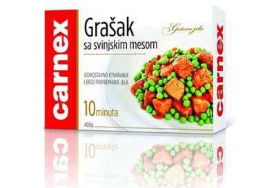 Grasak sa sniclom 400g #15 Carnex