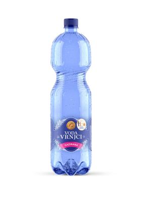 VODA VRNJCI 1,5L GAZIRANA