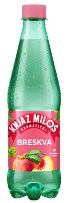 VODA GAZIRANA SA AROMOM BRESKVE 0.5L PET KNJAZ MILOŠ