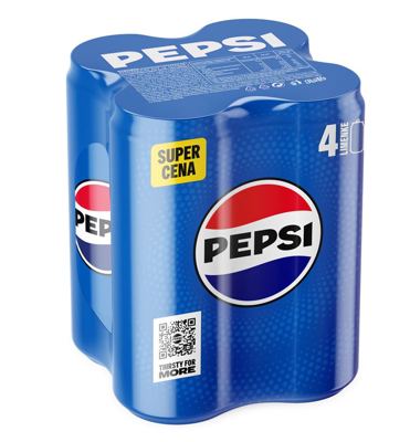 PEPSI COLA MULTIPACK 4X0,33L CAN