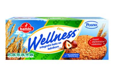 Keks Integralni Lešnik Wellnes 210 g