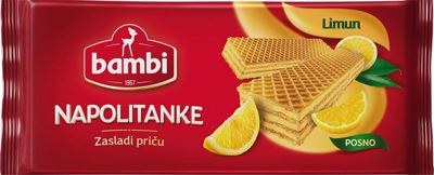 BAMBI NAPOLITANKA 185GR LIMUN "BAMBI" 1/20