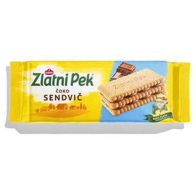 ZLATNI PEK SENDVIC KEKS SA COKO KREMOM 36GR