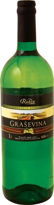 VINO 1L BELO GRAŠEVINA 1/6 RUBIN AD