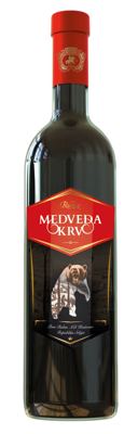 VINO MEDVEDJA KRV 0.75 RUBIN