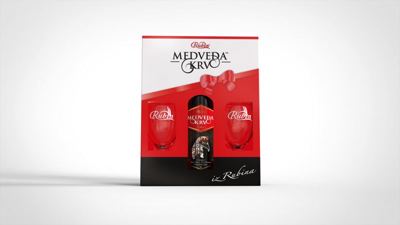 Vino Medvedja Krv 0750 + 2 Case Rubin