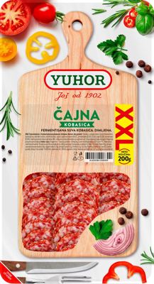 cajna kobasica XXL slajs 200gr yuhor