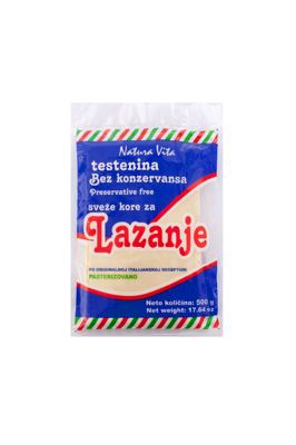 KORE ZA LAZANJE SVEŽE NATURA VITA 500G