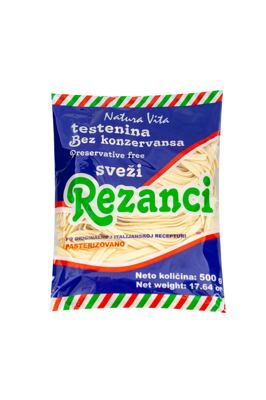 SVEŽA TESTENINA REZANCI NATURA VITA 500G