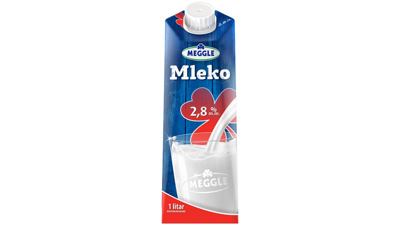 MEGGLE UHT MLEKO 2.8%MM 1L(SA ČEPOM) 1/12