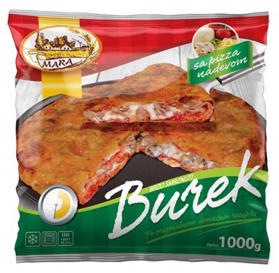 BUREK SA PIZA NADEVOM 1KG OKRUGLI MARA