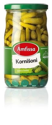 KORNIŠONI EXTRA BABY 680G FOODLAND