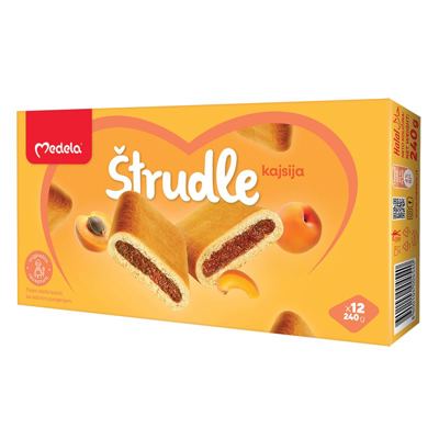 STRUDLA KAJSIJA 240g MEDELA