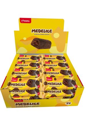MEDELICE BROWNIE SA ČOKO KREMOM 40G