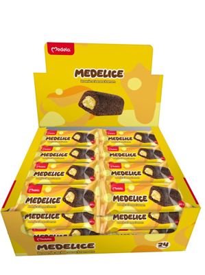 MEDELICE BROWNIE SA BANANA KREMOM 40GR