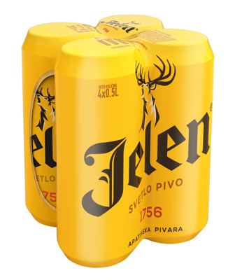 PIVO JELEN LIMENKA 0,5L 3+1