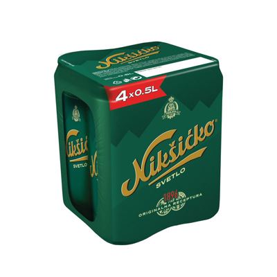 Pivo Niksicko limenka 4x 0.5l