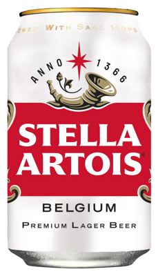 STELLA ARTOIS CAN 0.33L 1/24