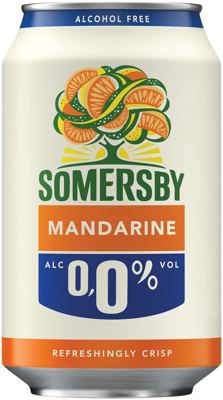 SOMERSBY MANDARINA 0.33L CAN 0.0%