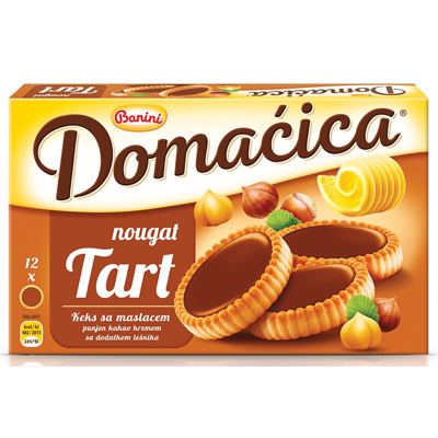 DOMACICA TART 210GR NOUGAT BANINI