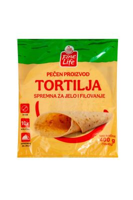400G FINE LIFE TORTILJA 10/1-STAND.-VAR.