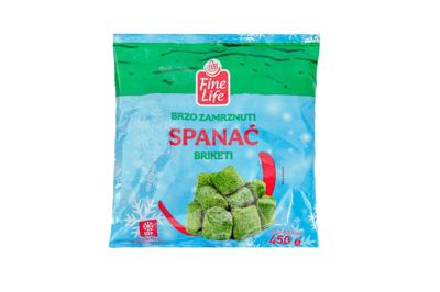 450G FINE LIFE SPANAC BRIKETI-STAND.-VAR.