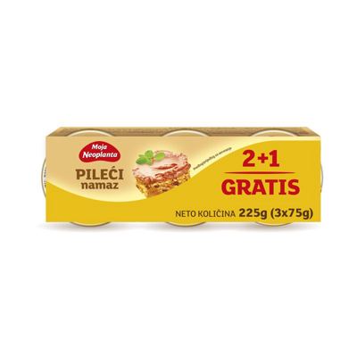NEO MOJA PIL PAŠTETA 2+1 75G