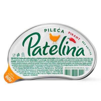Patelina pileca pikant 60g #22