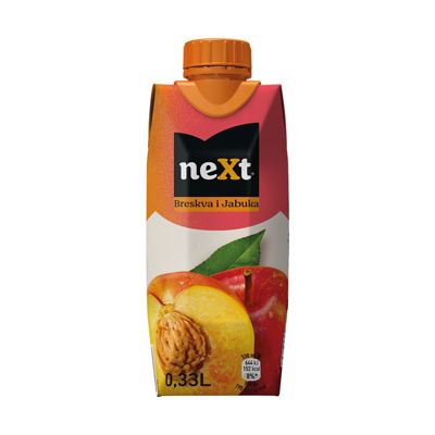 VOĆNI NAPITAK NEXT CLASSIC BRESKVA I JABUKA 0.33L