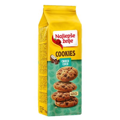 NZ Cookies kokos i cokolada 135g #24 Stark