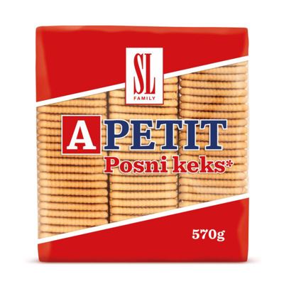 SL A-PETIT POSNI KEKS 570GR