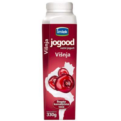 JOGURT VOĆNI JOGOOD VIŠNJA 330G
