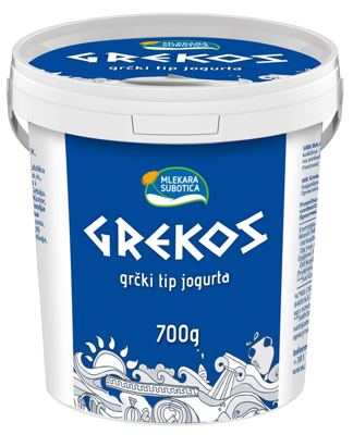 JOGURT GREKOS 9% ČAŠA 700GR IMLEK