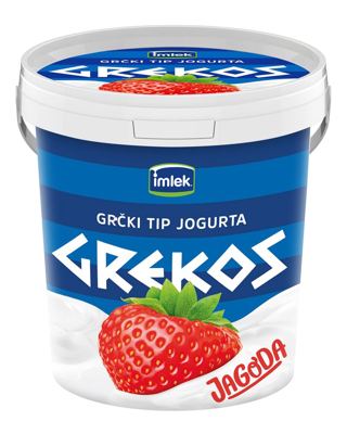 Grekos jogurt jagoda 700g casa 92043