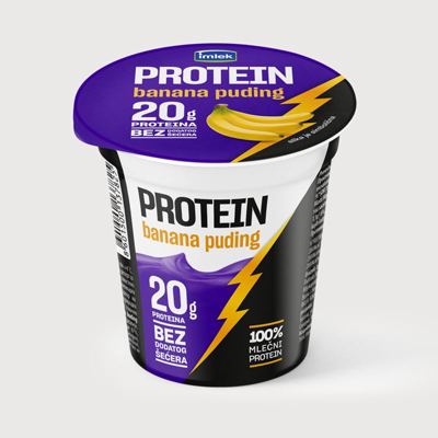 Imlek protein banana puding 200g #10 Imlek