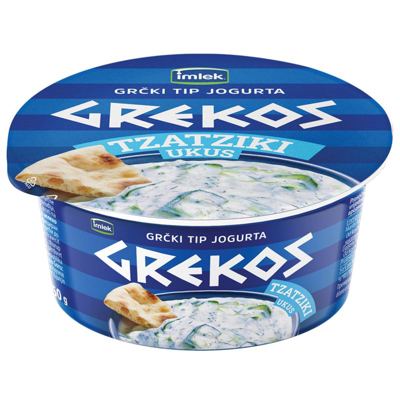GREKOS JOGURT TZATZIKI 150G CASA