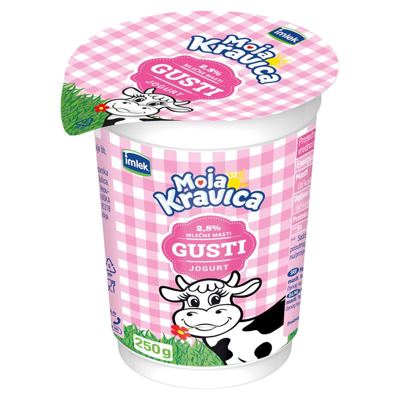IMLEK MOJA KRAVICA JOGURT GUSTI 250G 2,8%MM CASA
