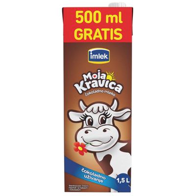 COKOLADNO MLEKO MOJA KRAVICA 1L+0.5ML