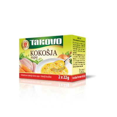 BRIKET KOKOŠ.SUPE 2X22GR KONCENTRAT TAKOVO