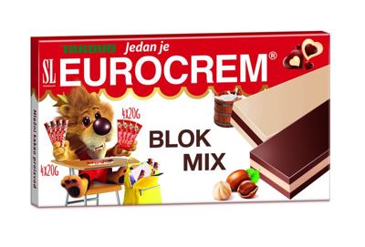EUROKREM BLOK MIX 160GR SWISSLION