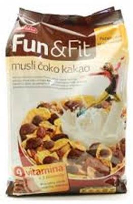 1KG FUN&FIT MUSLI COKO KAKAO-STAND.-VAR.