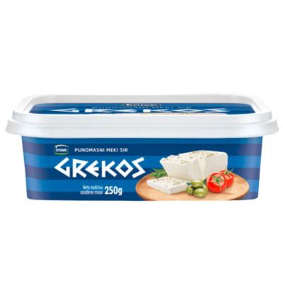 GREKOS BELI SIR 250GR "IMLEK" 1/6