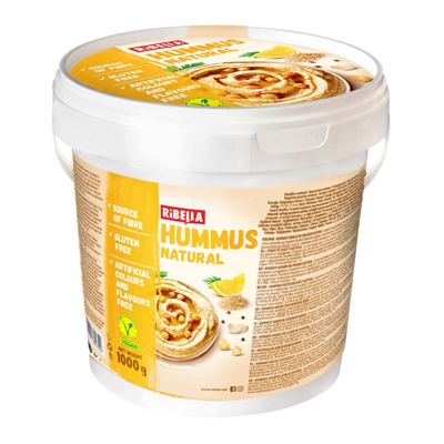 NAMAZ HUMMUS NATURAL RIBELLA 1KG