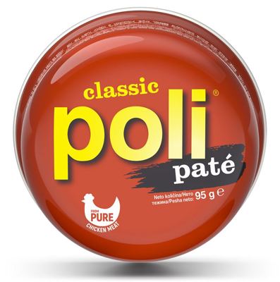 PAŠTETA POLI PATE CLASSIC 95G