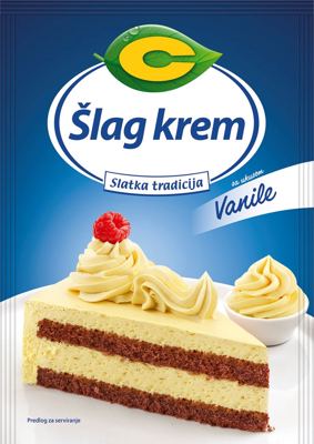 C ŠLAG KREM VANILA 58G