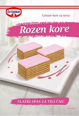 DR.OETKER ROZEN KORE 430G "NELT"