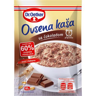 DR OETKER OVSENA KAŠA ČOKOLADA 60G