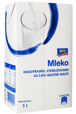 1L ARO DUGOTR.MLEKO 2.8%MM-STAND.-VAR.